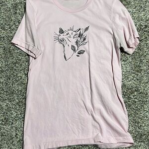 Pink Graphic Women’s Top
